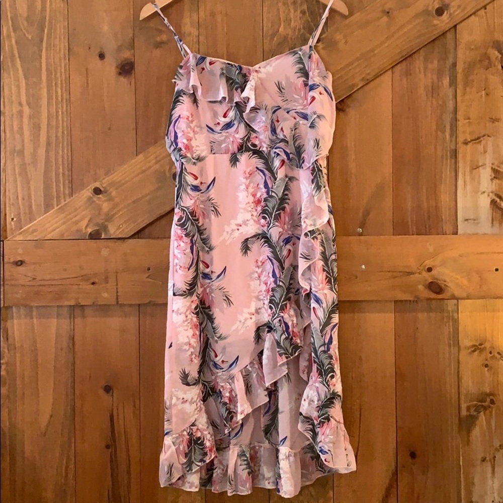 CUPSHE pink floral women’s dress